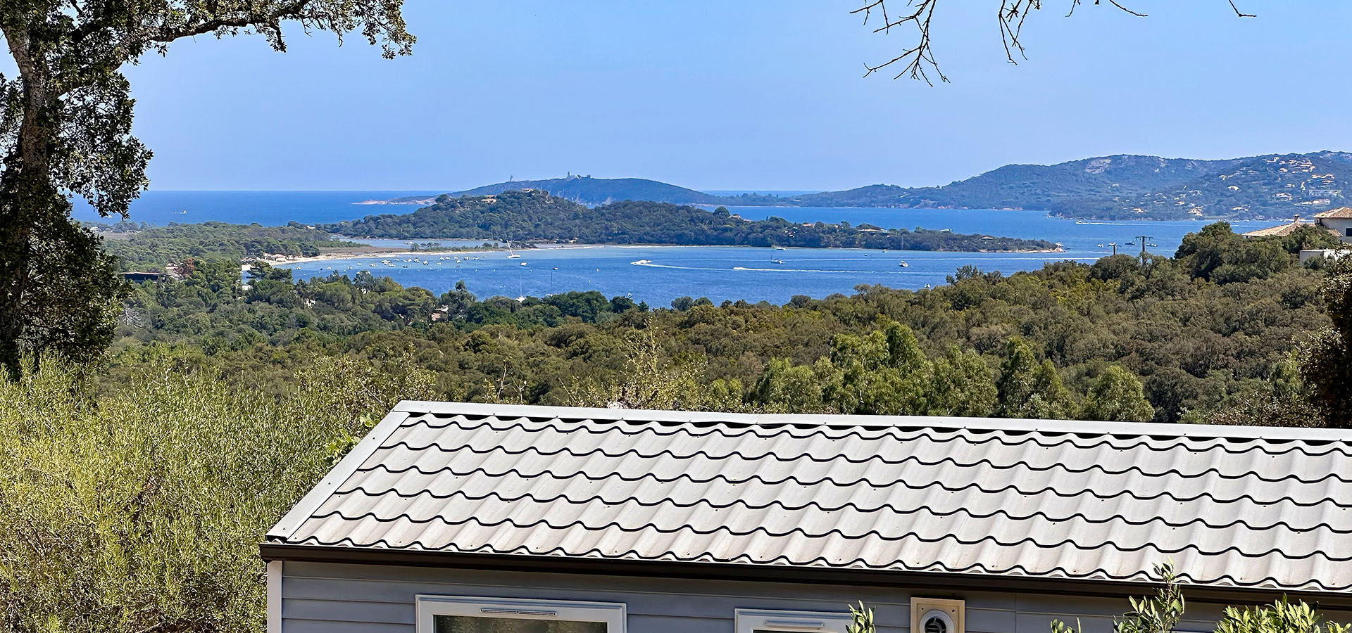 Camping la vetta bungalow vue mer